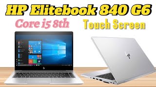 HP Elitebook 840 G6 Core i5 8th Genration Touch Screen Laptop Review hp840g6 [upl. by Ahsitul]