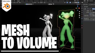 Mesh to Volume Using Modifiers in blender [upl. by Osswald]