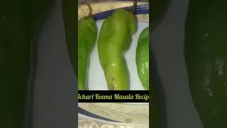 Achari Keema Masala Recipe💞Masala Bhari Hari Mirch Recipe💞ByRoomaasad [upl. by Sartin]