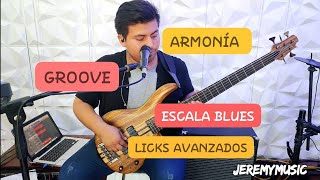 Como hacer adornos en el bajo  Intermedio  Lick  Frases  Groove [upl. by Sacks]