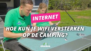 Hoe kun je wifi versterken op de camping  Obelink [upl. by Irual]