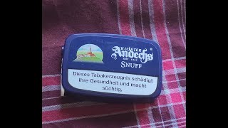 Schnupftabak Review Pöschl Kloster Andechs 10 [upl. by Gilemette]