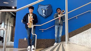 We Performed at an NBA Grizzlies Game [upl. by Darrej534]