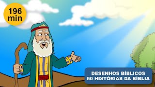 MARATONA DE DESENHOS BÍBLICOS 50 HISTÓRIAS DA BÍBLIA 3 HORAS DE DESENHOS ANIMADOS [upl. by Estes817]