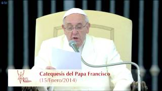 Catequesis en español del Papa Francisco 15012014 HD [upl. by Eiznyl]