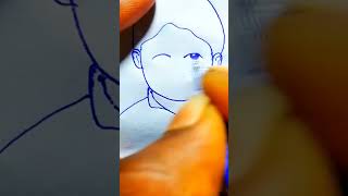 EP 4 Easy face draw shorts drawing Lajukart [upl. by Marcille]