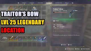 lvl 25 Traitors Bow Location Enshrouded [upl. by Kcirdneked439]