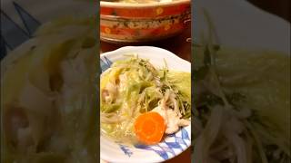 鶏鍋と雑炊 Hot Pot Stories shorts [upl. by Allesiram]