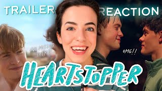 Heartstopper SEASON 3 OFFICIAL TRAILER REACTION  I’VE MISSED THEM [upl. by Nap]