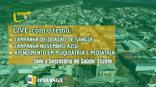 TEMA Atendimento em psiquiatria e pediatria Campanha de doação de Sangue  Campanha Novembro Azul [upl. by Baillieu]