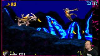 bumbling blue boys  DKC2 The Lost Levels  rom hack  vod 10 [upl. by Aleemaj]