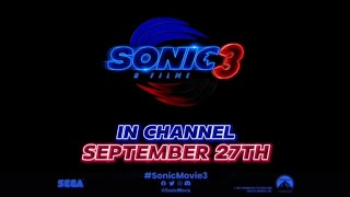 Sonic the Movie 3 Fan  Final Trailer Tomorrow TV Spot 1 [upl. by Etolas119]