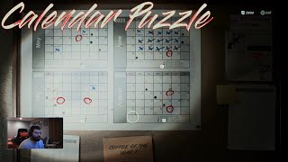 Alan Wake 2  Calendar Puzzle  Computer Code [upl. by Drucilla]