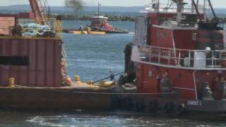 Newburyport Ma dredging by Great Lakes Dredge and Dock Company [upl. by Valentin]