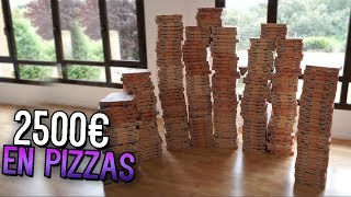 COMPRO SIN PERMISO CON SU TARJETA DE CRÉDITO 2500€ EN PIZZAS BROMA bytarifa [upl. by Cul]