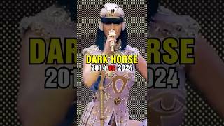 Katy Perry  Dark Horse 2014 vs 2024 🤯💕 [upl. by Thilda]