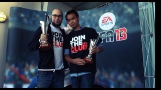 FIFA 13 et adidas Predator LZ  Le tournoi des journalistes [upl. by Remy]