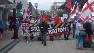 Stop all Immigration March Basildon [upl. by Drummond604]