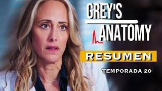 💉ANATOMIA DE GREY Temporada 20  RESUMEN COMPLETO [upl. by Edan]