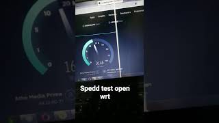 speedtest openwrt [upl. by Nnylirehs]