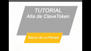 ¿Cómo obtengo el Token para Home Banking [upl. by Aicatsal]