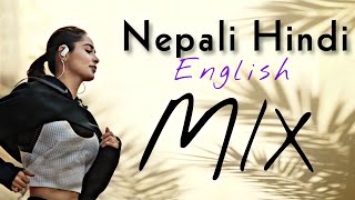 Nepali Hindi Vs English Mix Remix Song 2022  Best Nepali Mix Remix [upl. by Sammy860]