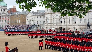 Trooping the Colour The Major Generals Review 2024 [upl. by Cutty]