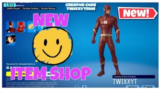 FORTNITE THE FLASH SKINS amp MORE TWIXXYT EPICPARTNER [upl. by Annahsad910]