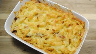 Cheating Chicken Pasta Bake Recipe  Student Recipes [upl. by Yssak]