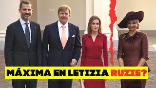 Koningin Maxima en Koningin Letizia RUZIE [upl. by Artined717]