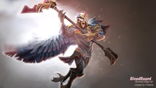 Dota 2  BloodBound Skywrath mage set [upl. by Ecnarf]