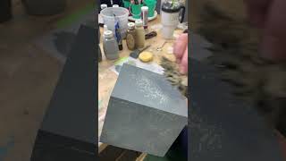 Paint Easy Blended Backgrounds with Sponges  Paint MDF to look like Faux Concrete [upl. by Blackman125]