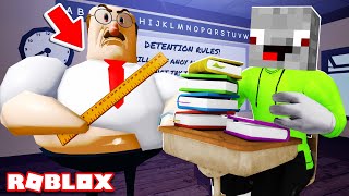 ENTKOMMEN wir DEM BÖSEN LEHRER MRPICKLES in Roblox [upl. by Cleodel]