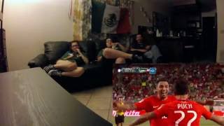 Mexico vs Chile Reacción Reaction 2016 Copa America Centenario [upl. by Aehsan]