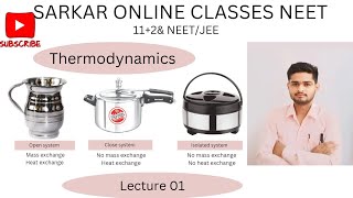 Class 11 chapter 6 l Thermodynamics Introduction l Reversible and Irreversible Process IIT JEENEET [upl. by Orodisi]