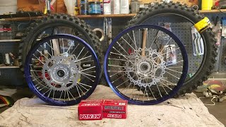 111 Wheels Tires Tubes Dirt bike talk on wheel weight psi tire selection and a second set [upl. by Dahaf643]