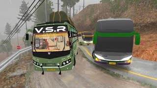 Telangana bus mod gameplay Bus simulator Indonesia Part 1telanganabus gaming vlog viralvideo [upl. by Ahseram]