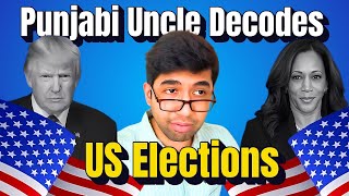 US Elections Da Punjabi Tadka Trump vs Kamala [upl. by Oinesra]