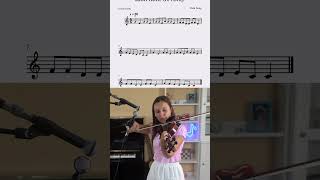 BeginnerFriendly Violin Tutorial Rain Rain Go Away  Free Sheet Music amp Accompaniment [upl. by Goodill]