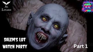 Salems Lot 1979  The Watch Party Part One with Video Tasties 🦇 📼 [upl. by Callean593]