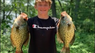 Crappie fishing lake Nokomis [upl. by Pesek]