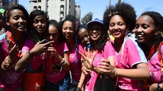 ቅድሚያ ለሴቶች ሩጫ Addis Ababa Nazareth school SINGERS [upl. by Erbma]