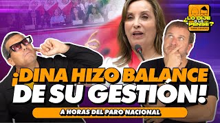 ¡DINA HIZO BALANCE DE SU GESTIÓN  ¿ LO DIJE O LO PENSÉ [upl. by Lamar]