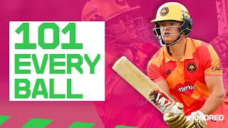 💪 Will Smeed POWER HITTING  🍿 101 Scored EVERY Ball  The Hundred  Birmingham Phoenix [upl. by Hite]