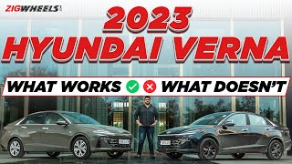 2023 Hyundai Verna Drive Impressions Review amp ADAS Deep Dive  It Just Makes Sense [upl. by Geri583]