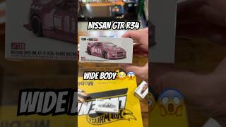 NISSAN SKYLINE GTR R34 WIDE BODY BY MINI GT KAIDO HOUSE JDM jdmcars CarCulture collection [upl. by Sara-Ann]