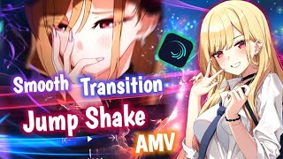 Tutorial Smooth Jump Shake amp Transition AMV Oscillate  Swing  Alight Motion [upl. by Roana88]