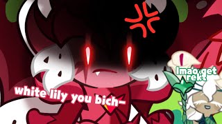 Pitaya Dragon is PISSED at White Lily Cookie [upl. by Gniw91]