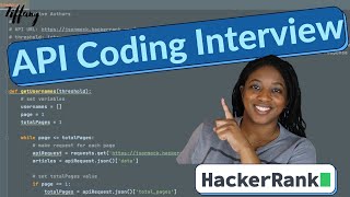 HackerRank API Interview Question and Answer [upl. by Dnalor]