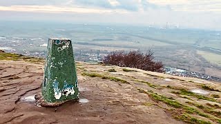 Frodsham amp Helsby Hill walk Cheshire 20 Jan 2019 Helsby Hill To Beacon Hill Superb [upl. by Pani]